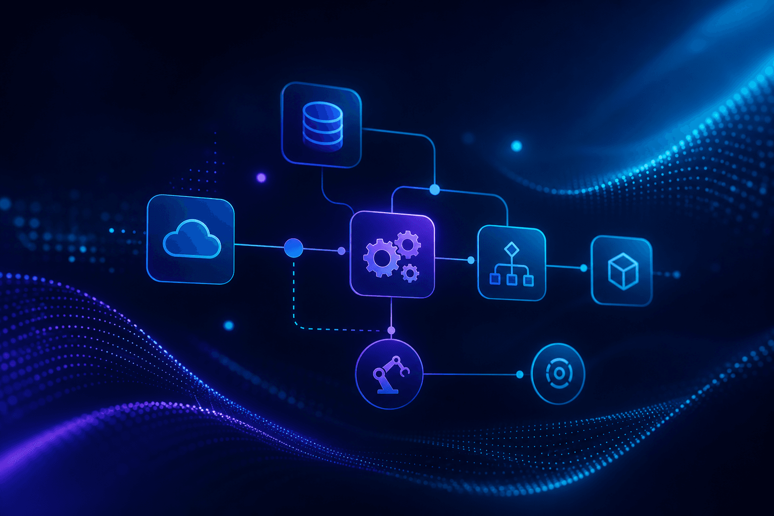 AI Agents for Business Automation AI agents connected to business automation workflows, APIs, and cloud systems